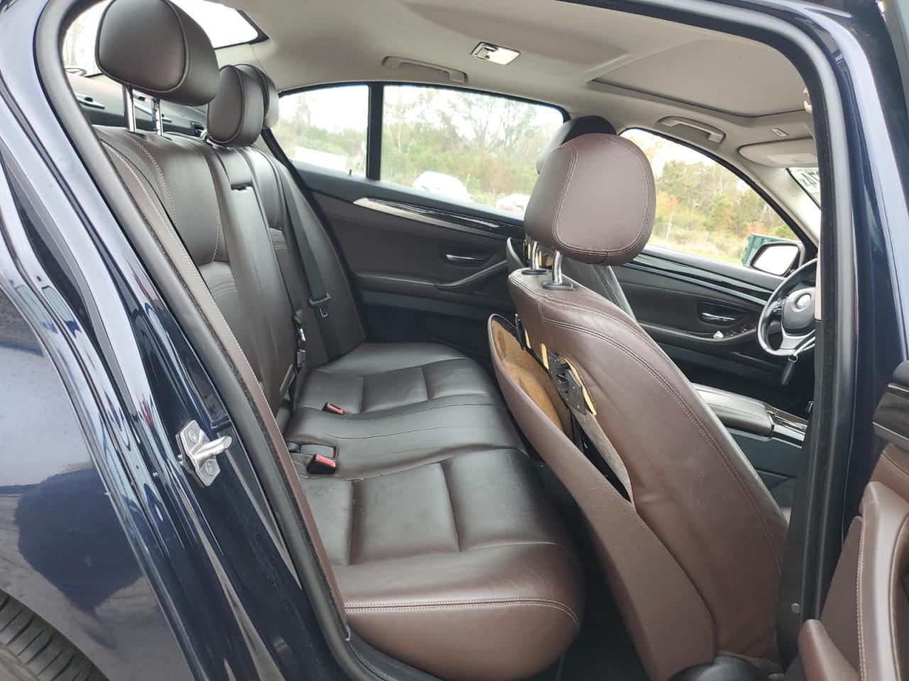2015 BMW 5er VIN WBA5B1C57FD922583 Copart auction photo, water/flood damage thumbnail 10