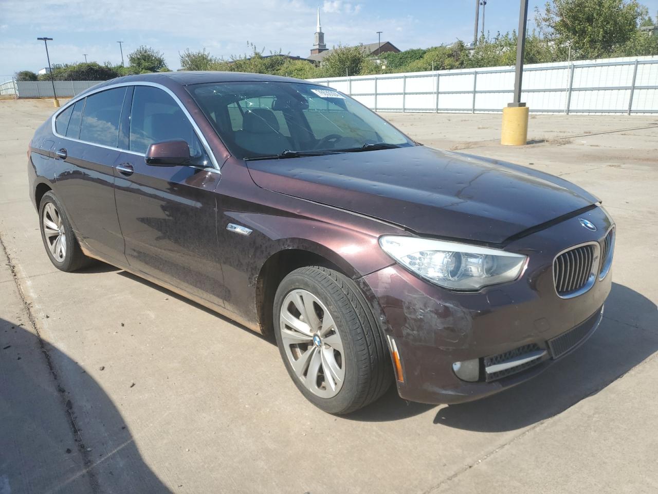 2013 BMW 5er VIN WBASP2C59DC339106 Copart auction photo, hail / all over damage thumbnail 4