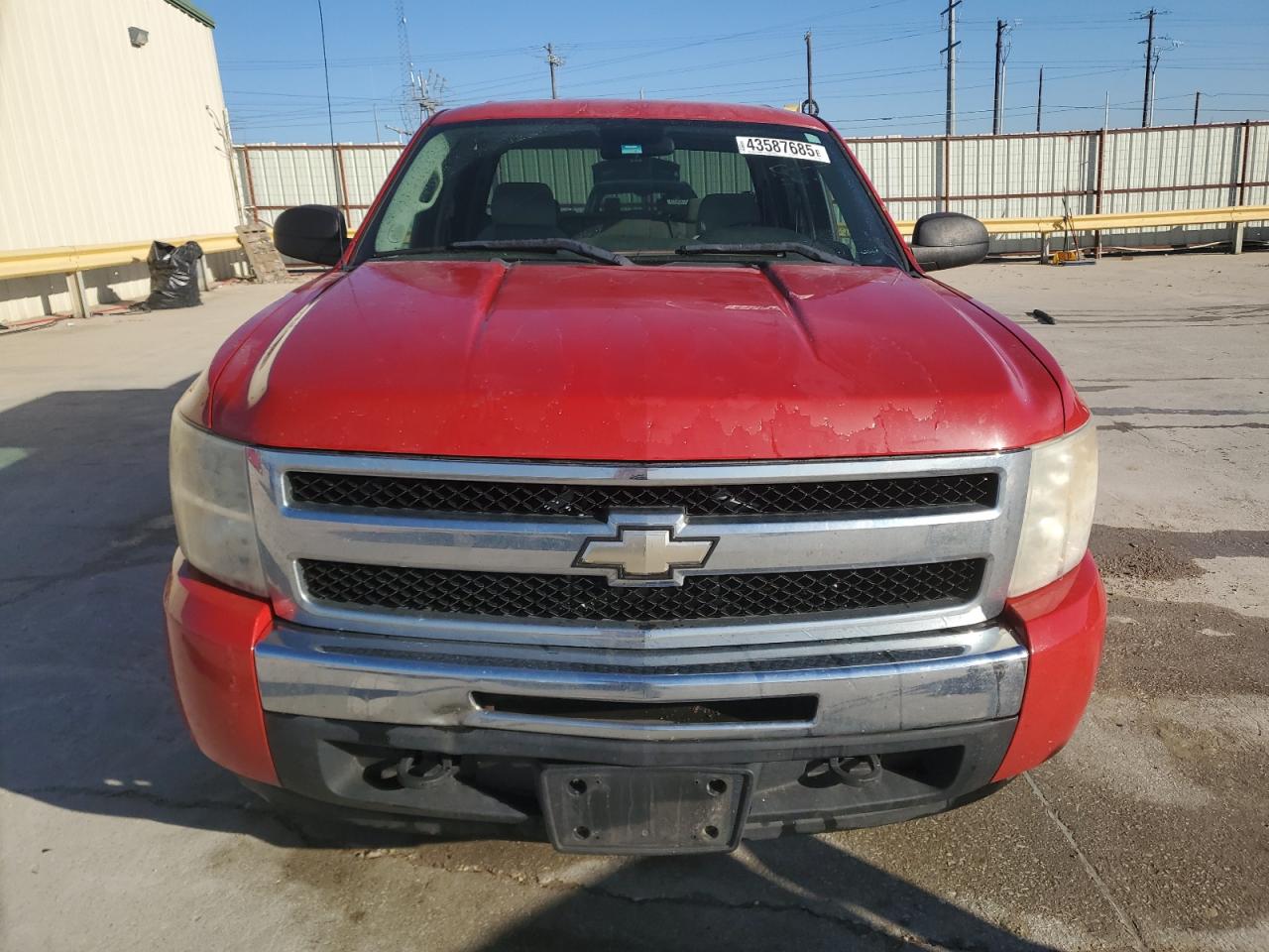 2009 Chevrolet Silverado VIN 2GCEK23C391138053 Copart auction photo, rear end / side damage thumbnail 5
