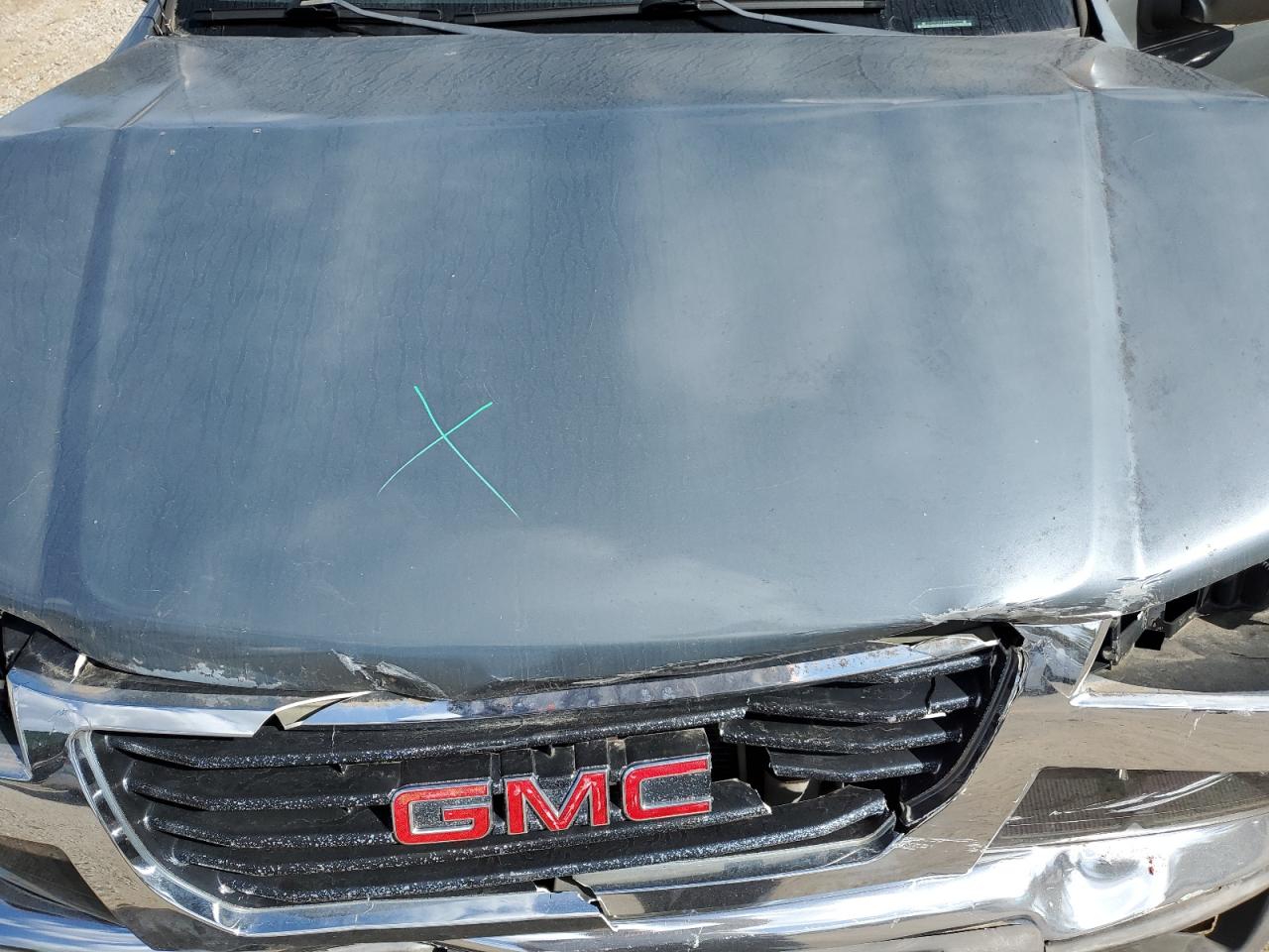 2009 GMC Canyon VIN 1GTDT19E698142512 Copart auction photo, front end / side damage thumbnail 11