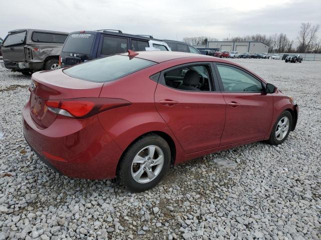 2014 Hyundai Elantra VIN 5NPDH4AE9EH540016 Copart auction photo, front end / vandalism damage thumbnail 3