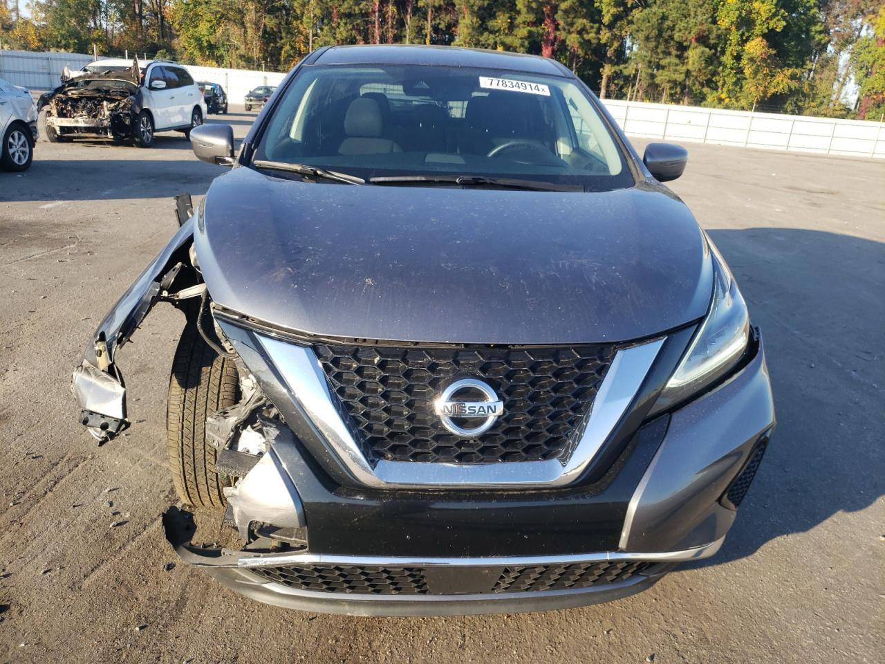 2020 Nissan Murano VIN 5N1AZ2AJ5LN168460 Copart auction photo, front end damage thumbnail 5