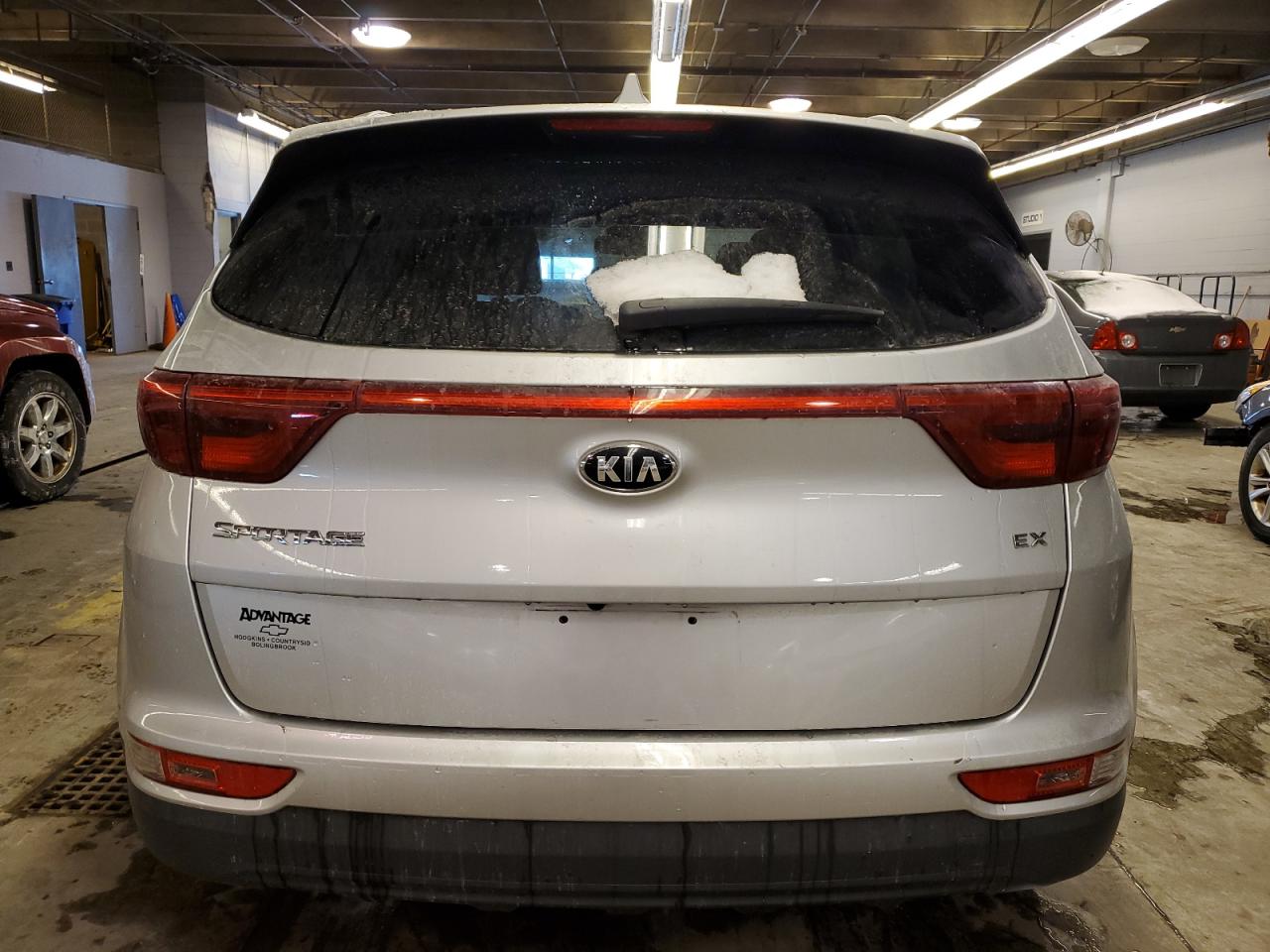 2018 KIA Sportage VIN KNDPN3AC6J7324394 Copart auction photo, front end damage thumbnail 6