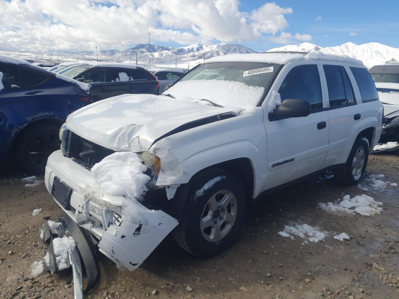 2002 Chevrolet TrailBlazer VIN 1GNDT13S122276844 - Copart auction photo