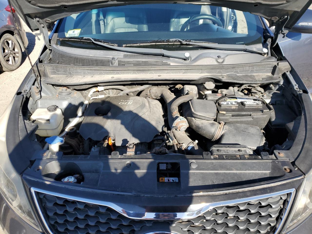 2013 KIA Sportage VIN KNDPCCA64D7472046 Copart auction photo, mechanical damage thumbnail 12