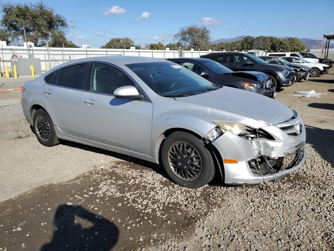 2009 Mazda 6 VIN 1YVHP81A195M20459 Copart auction photo, all over damage thumbnail 4