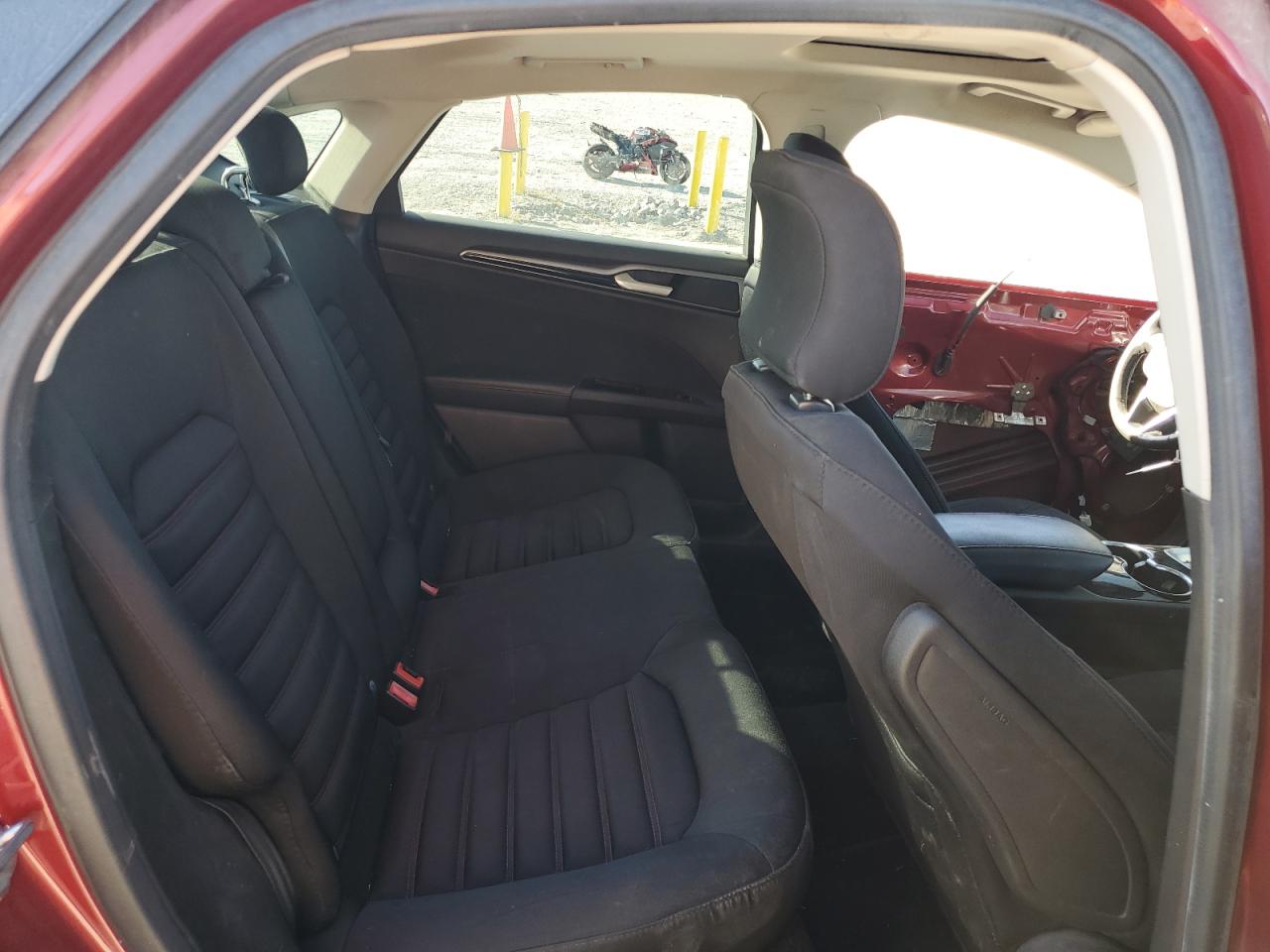 2016 Ford Fusion VIN 3FA6P0H7XGR395456 Copart auction photo, front end / side damage thumbnail 10