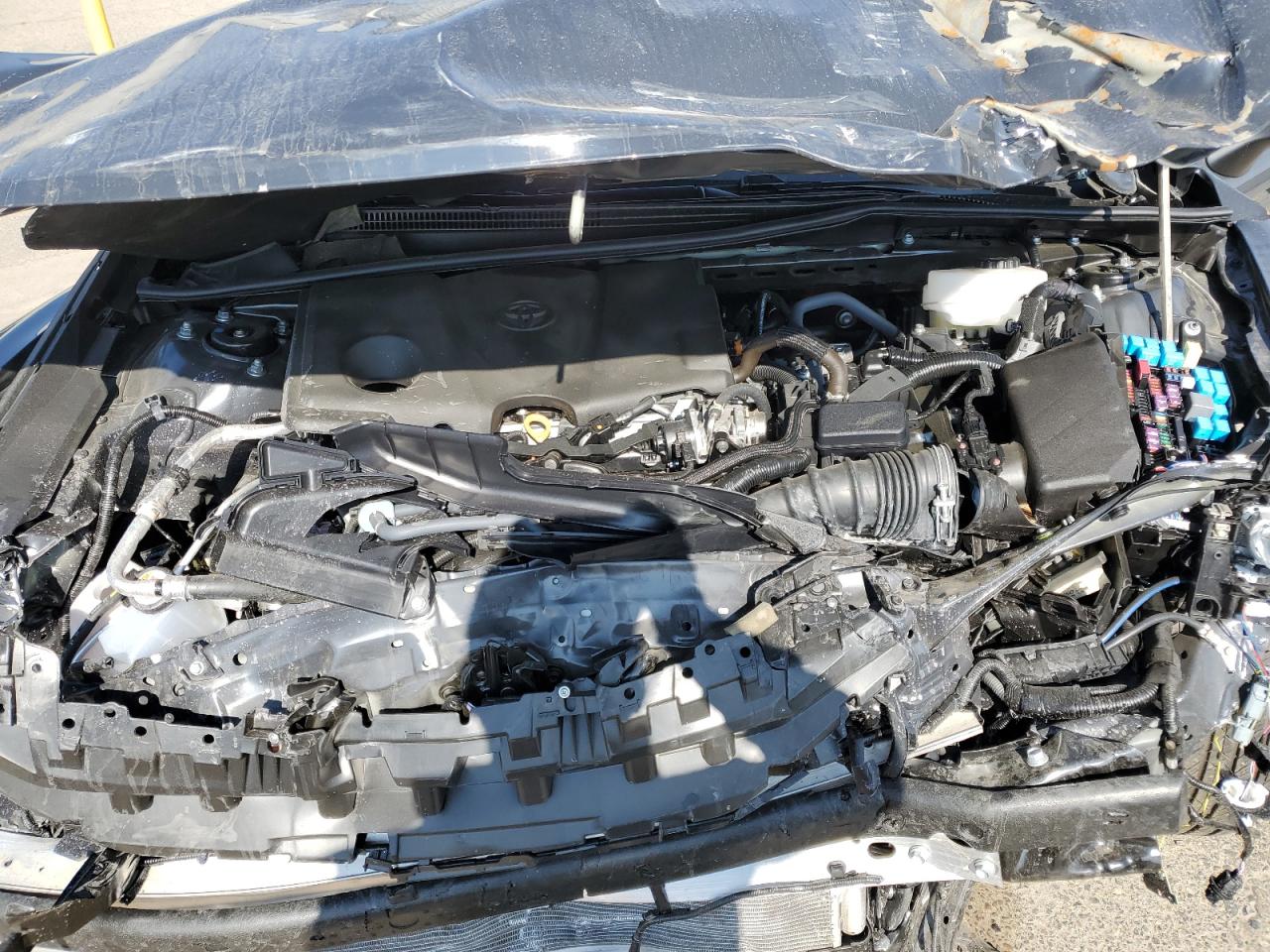 2025 Toyota Camry VIN 4T1DAACK1SU539963 Copart auction photo, front end / side damage thumbnail 11