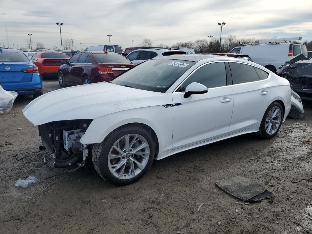 2020 Audi A5 VIN WAUANCF50LA004944 - Copart auction photo