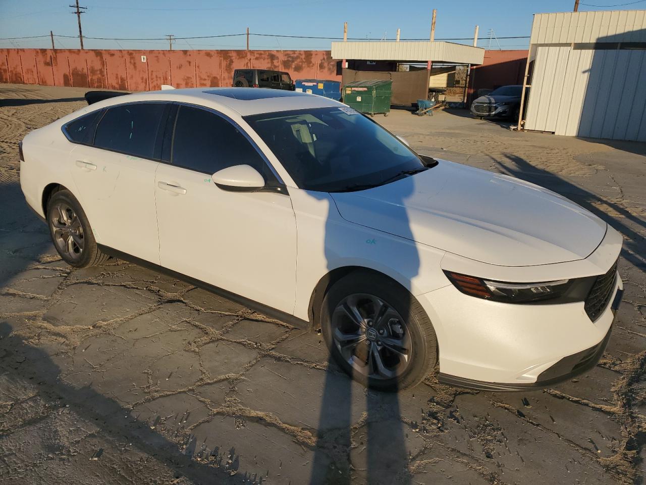 2024 Honda Accord VIN 1HGCY1F32RA085297 Copart auction photo, rear end damage thumbnail 4