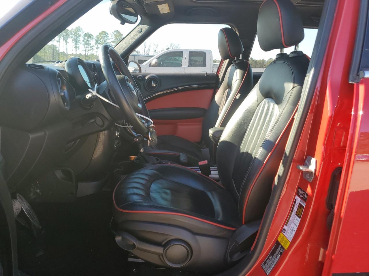 2015 MINI Cooper VIN WMWZC3C5XFWT03426 Copart auction photo, front end damage thumbnail 7