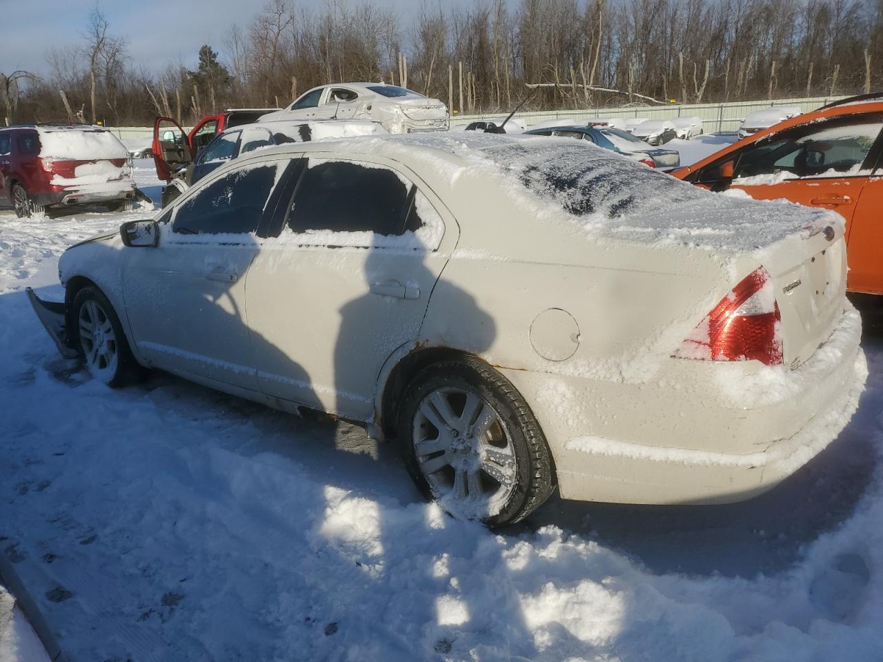 2012 Ford Fusion VIN 3FAHP0GA5CR135823 Copart auction photo, front end damage thumbnail 2
