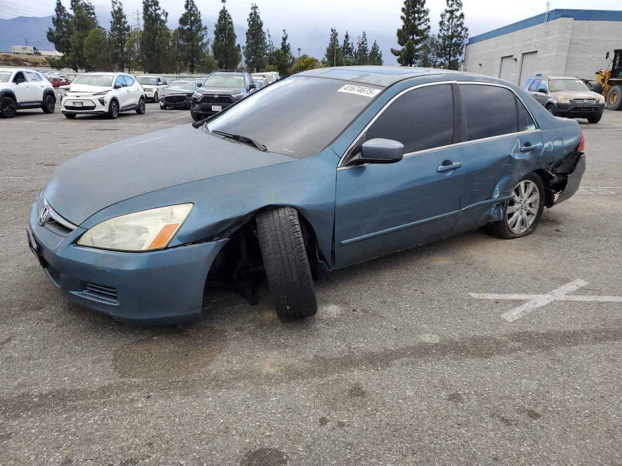 2007 Honda Accord VIN 1HGCM66597A045046