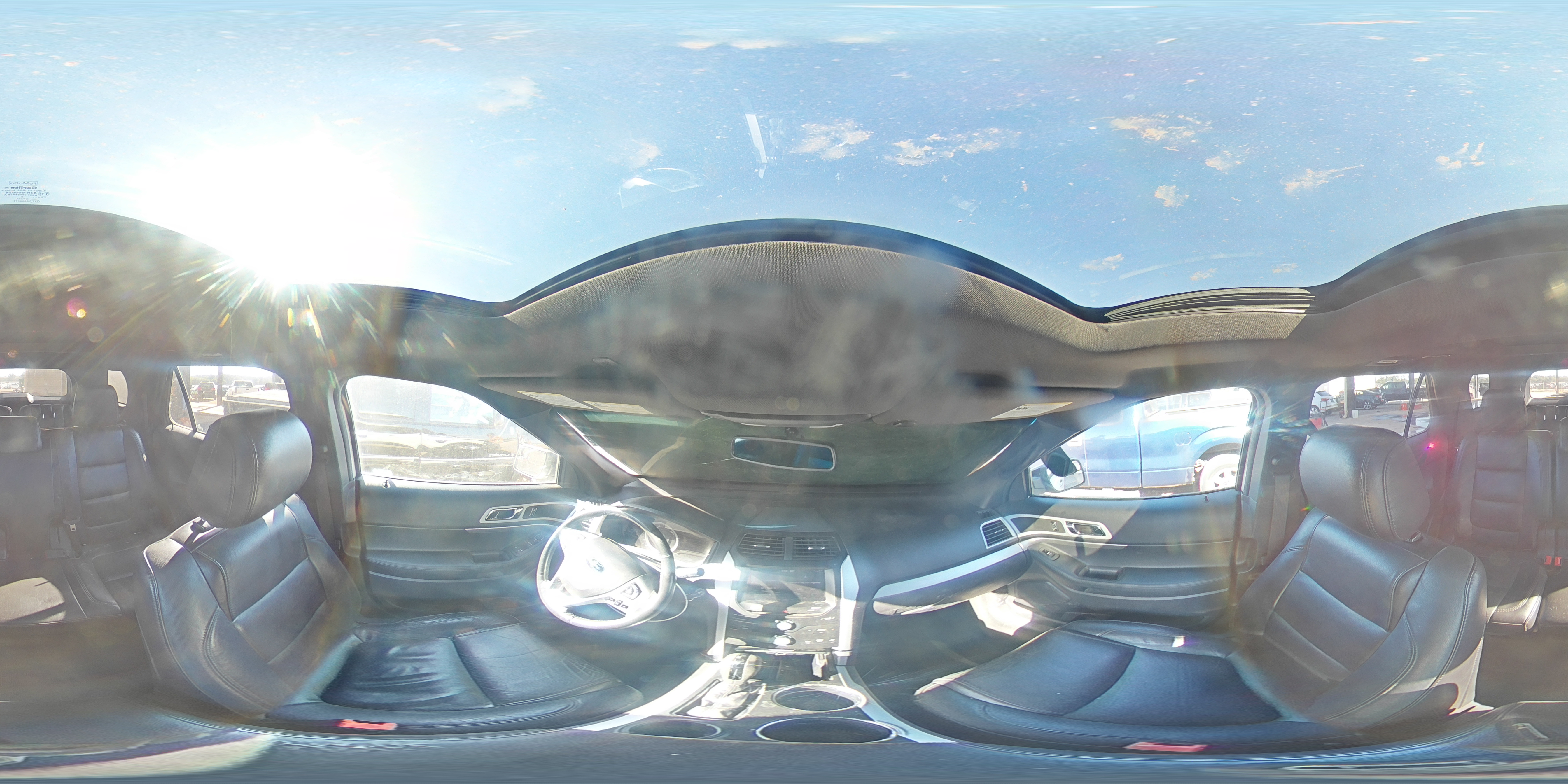 2013 Ford Explorer VIN 1FM5K7D88DGC32962 Copart auction photo, front end damage thumbnail 14