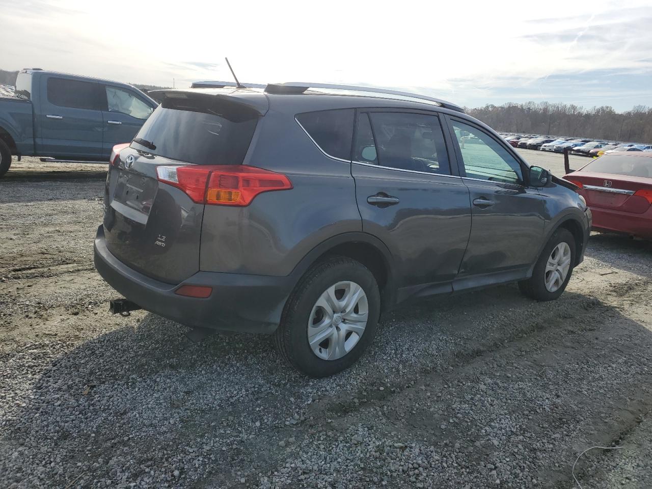 2014 Toyota RAV 4 VIN 2T3BFREV6EW145658 Copart auction photo, front end damage thumbnail 3