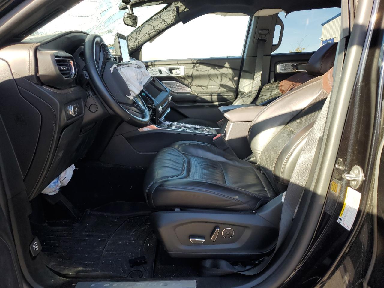 2020 Ford Explorer VIN 1FM5K8HC6LGB29042 Copart auction photo, front end damage thumbnail 7