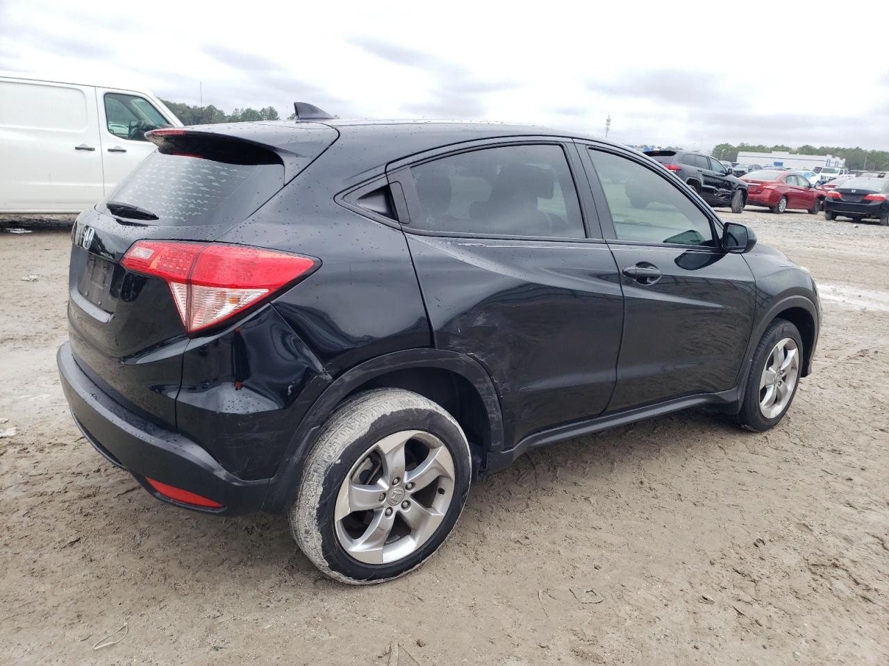 2018 Honda HR-V VIN 3CZRU5H32JM721193 Copart auction photo, rear end damage thumbnail 3