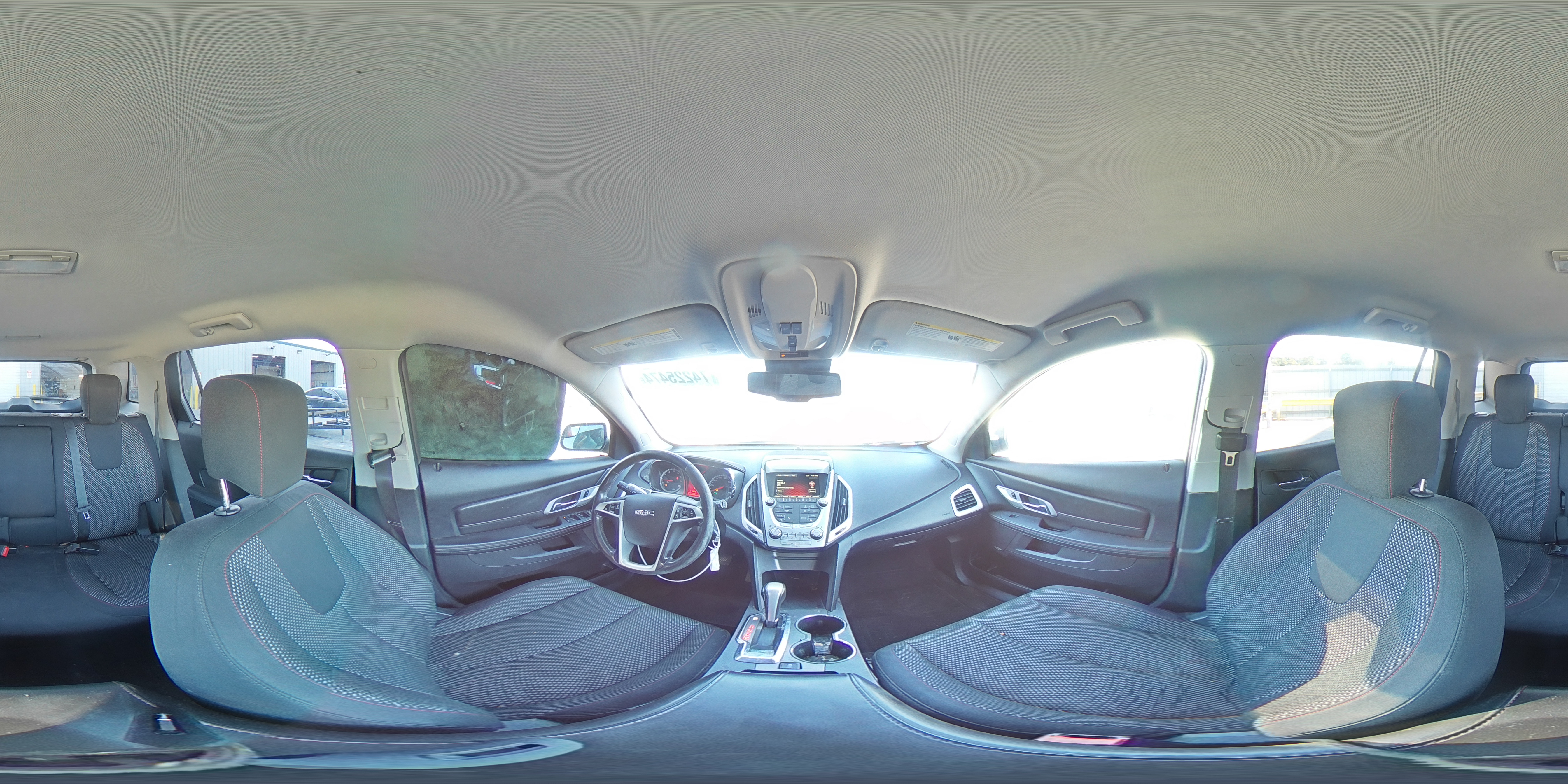 2012 GMC Terrain VIN 2GKFLTE52C6282293 Copart auction photo, front end / side damage thumbnail 15