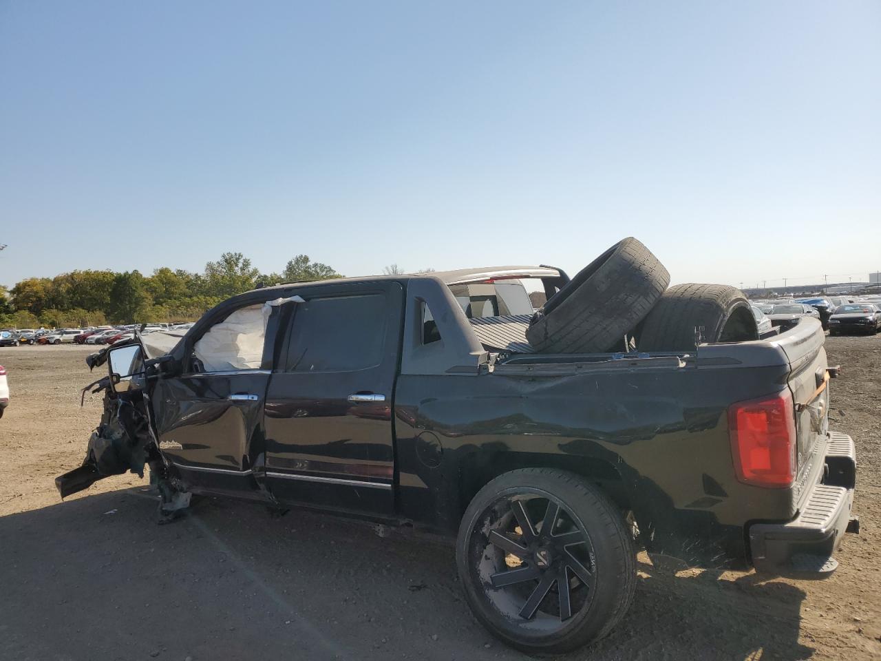 2017 Chevrolet Silverado VIN 3GCUKTEC6HG402841 Copart auction photo, rollover damage thumbnail 2