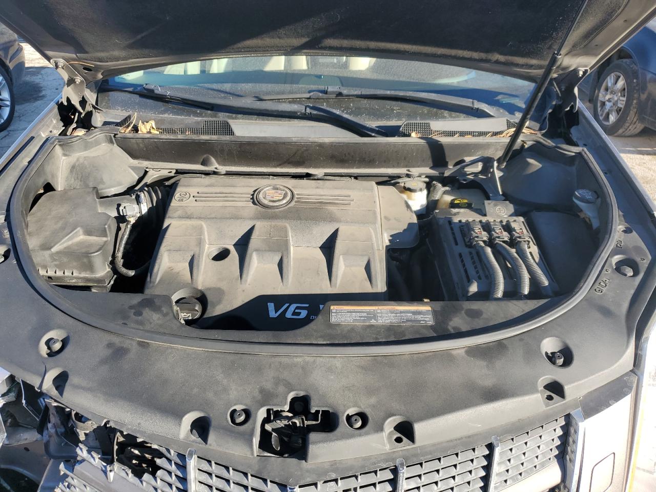 2012 Cadillac SRX VIN 3GYFNEE3XCS517289 Copart auction photo, front end damage thumbnail 11