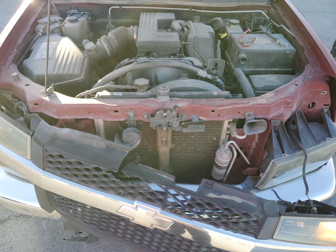 2005 Chevrolet Colorado VIN 1GCDS136X58121970 Copart auction photo, front end / rear end damage thumbnail 11