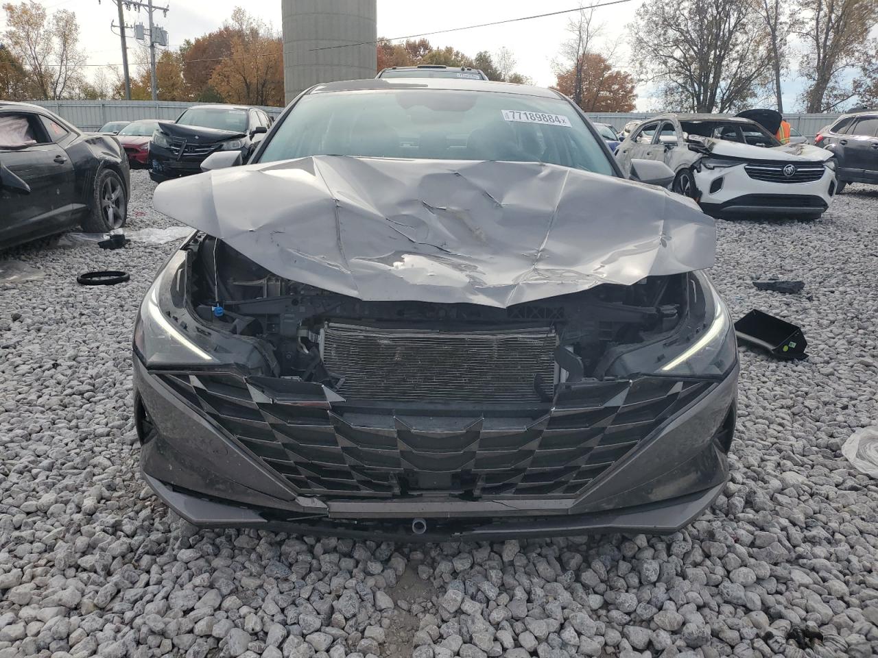 2023 Hyundai Elantra VIN KMHLP4AG2PU476163 Copart auction photo, front end damage thumbnail 5