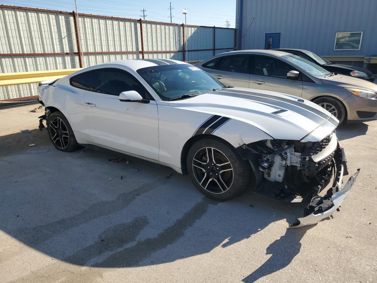 2018 Ford Mustang VIN 1FA6P8TH0J5117741 Copart auction photo, front end damage thumbnail 4