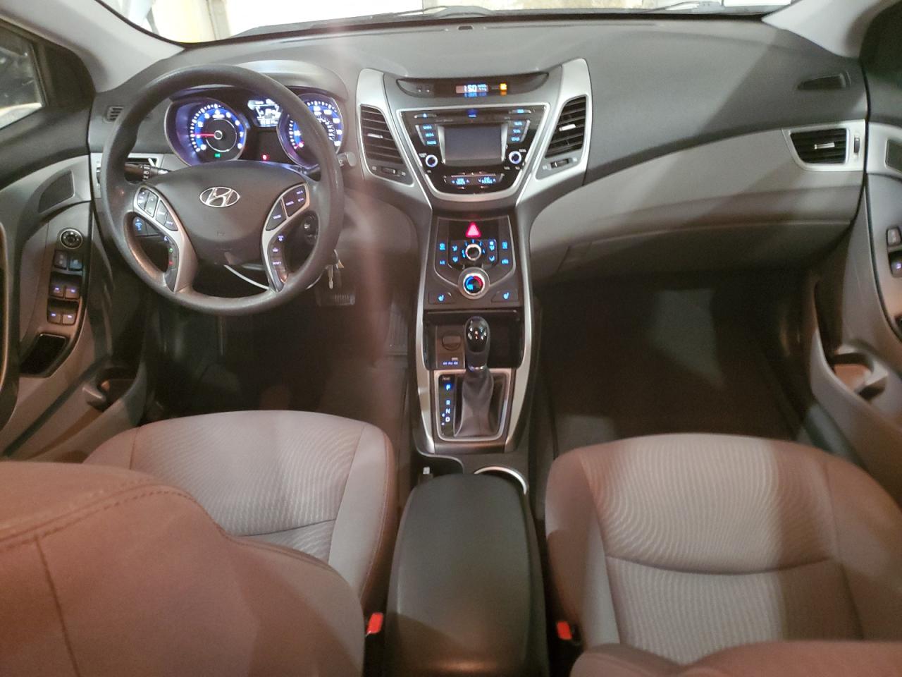 2014 Hyundai Elantra VIN 5NPDH4AE6EH519298 Copart auction photo, front end damage thumbnail 8