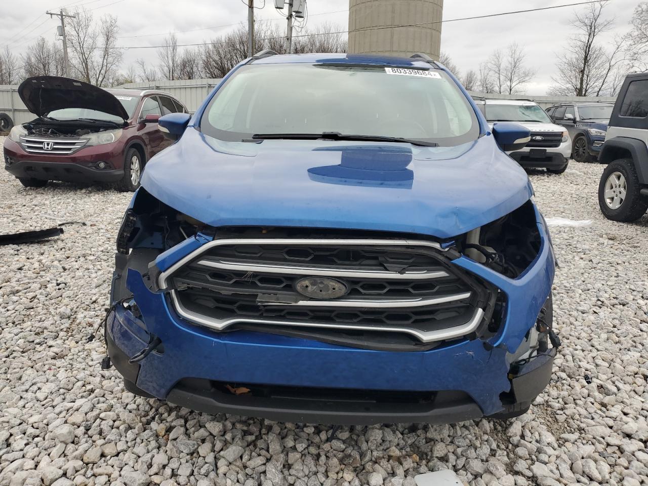 2018 Ford EcoSport VIN MAJ6P1UL4JC206170 Copart auction photo, front end damage thumbnail 5