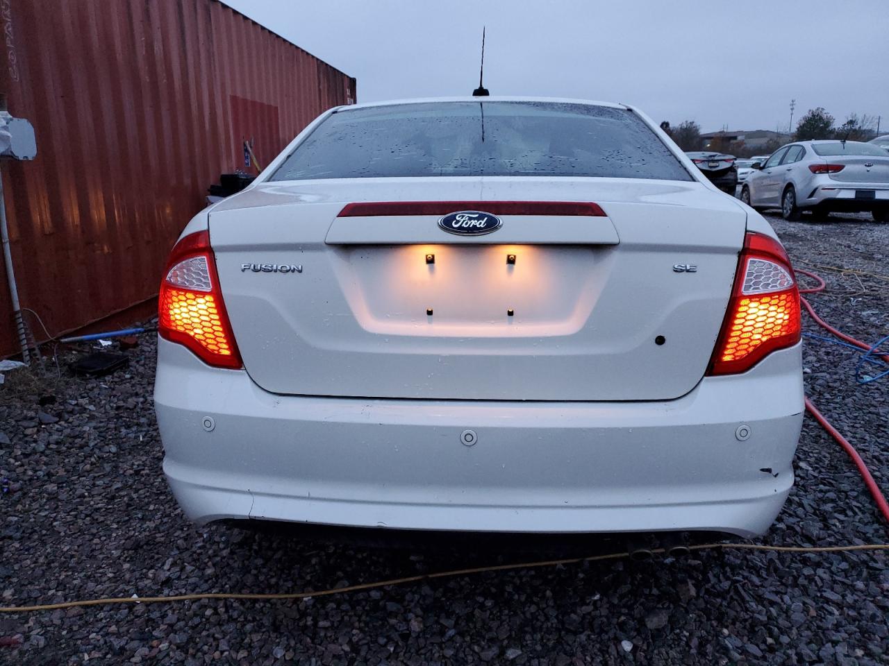 2011 Ford Fusion VIN 3FAHP0HA3BR166890 Copart auction photo, rear end / front end damage thumbnail 6