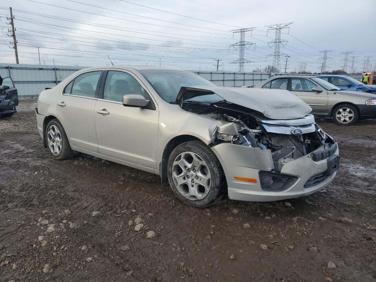 2010 Ford Fusion VIN 3FAHP0HA2AR415002 Copart auction photo, rear end / front end damage thumbnail 4