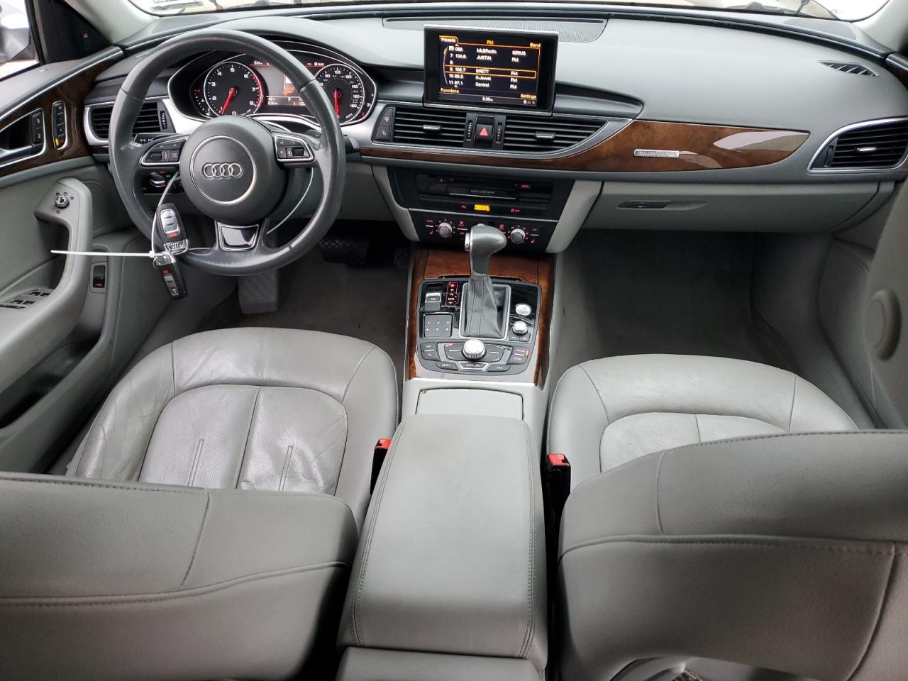 2015 Audi A6 VIN WAUGFAFC6FN009248 Copart auction photo, rear end damage thumbnail 8