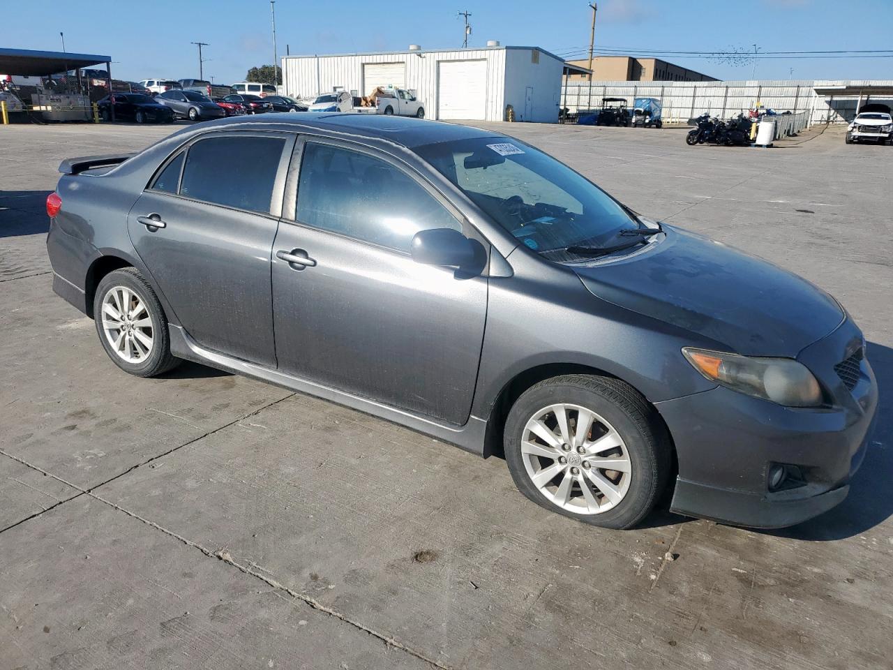 2010 Toyota Corolla VIN 1NXBU4EE0AZ218146 Copart auction photo, front end / side damage thumbnail 4