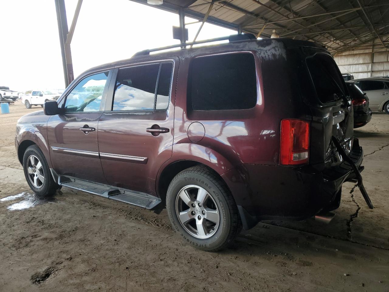 2010 Honda Pilot VIN 5FNYF3H57AB002477 Copart auction photo, rear end / front end damage thumbnail 2