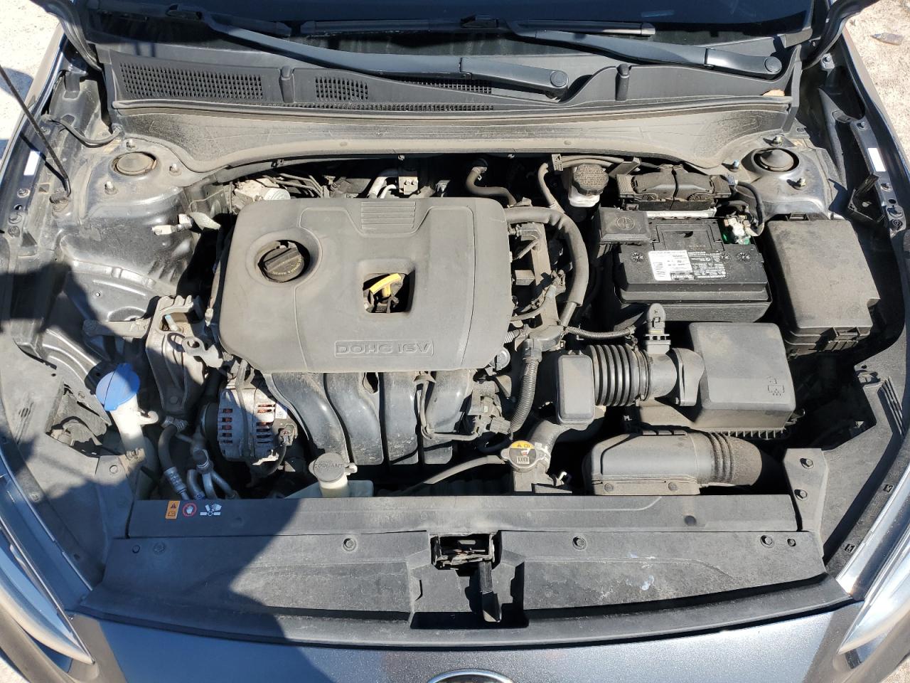 2021 KIA Forte VIN 3KPF24AD1ME294860 Copart auction photo, rear end / minor dent/scratches damage thumbnail 11