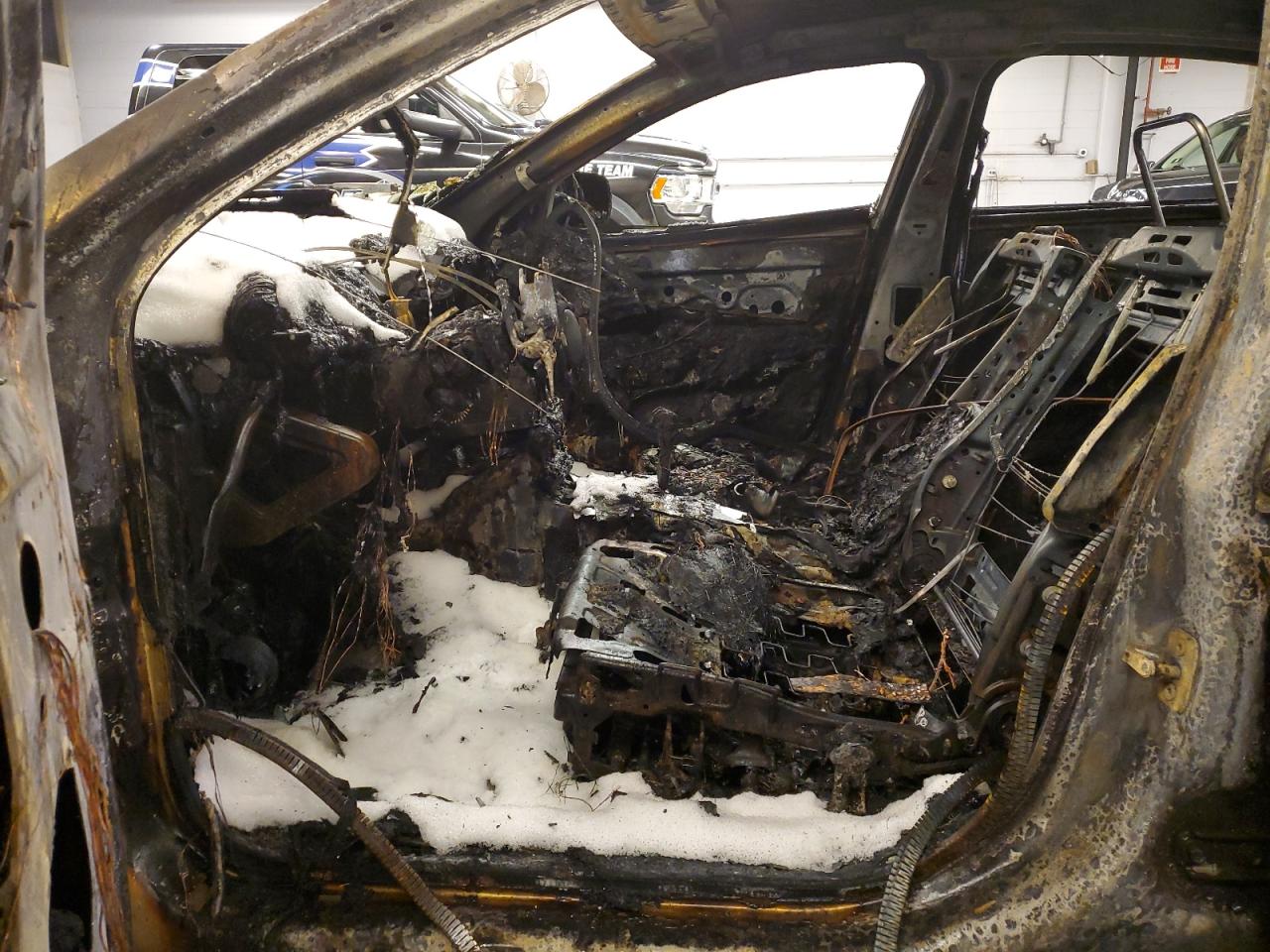 2009 Buick Lucerne VIN 1G4HP57199U107947 Copart auction photo, burn / rear end damage thumbnail 7