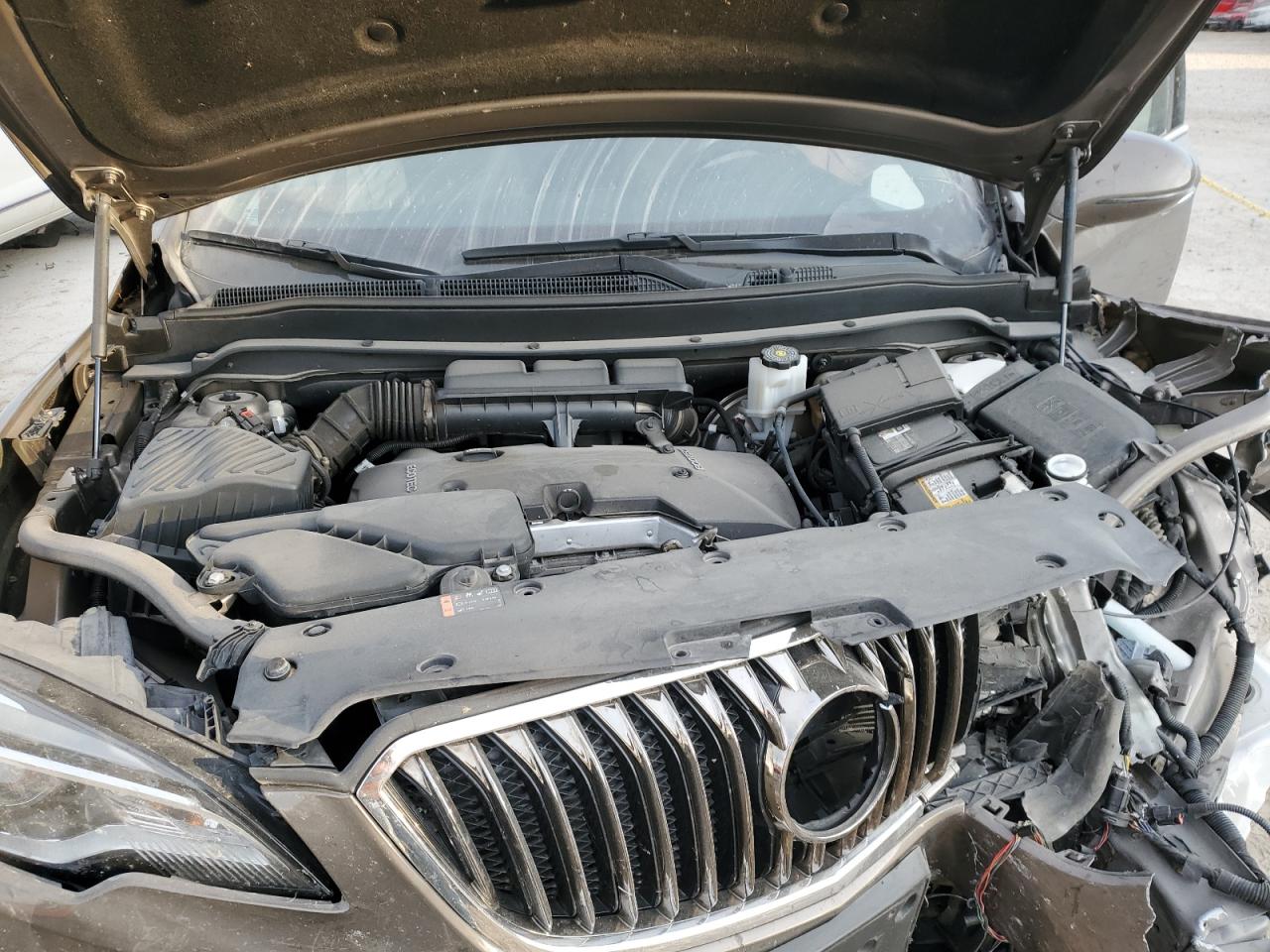 2017 Buick Envision VIN LRBFXBSA0HD241180 Copart auction photo, front end damage thumbnail 13