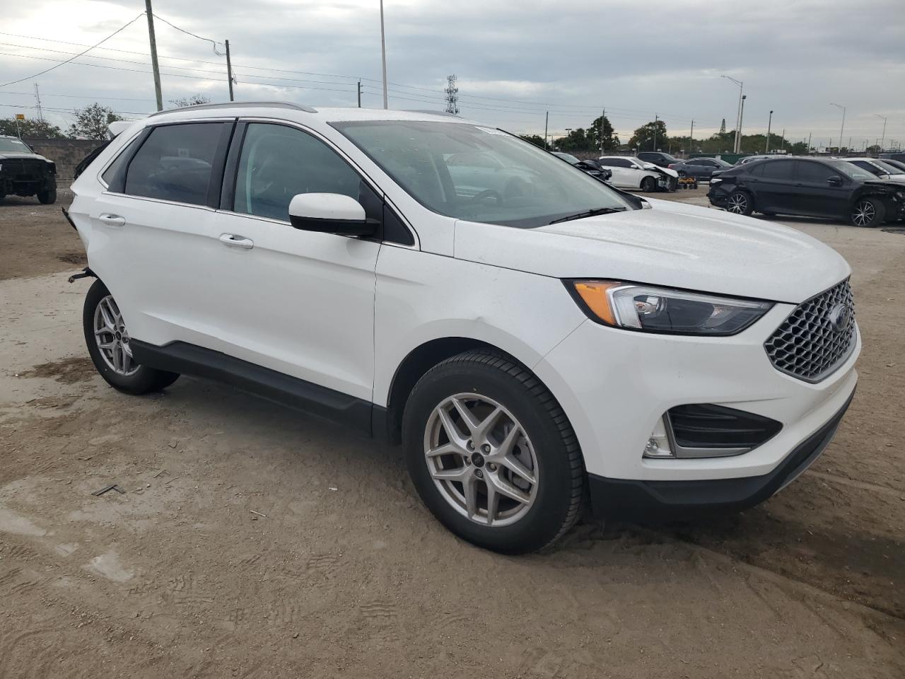 2023 Ford Edge VIN 2FMPK4J99PBA41566 Copart auction photo, rear end damage thumbnail 4