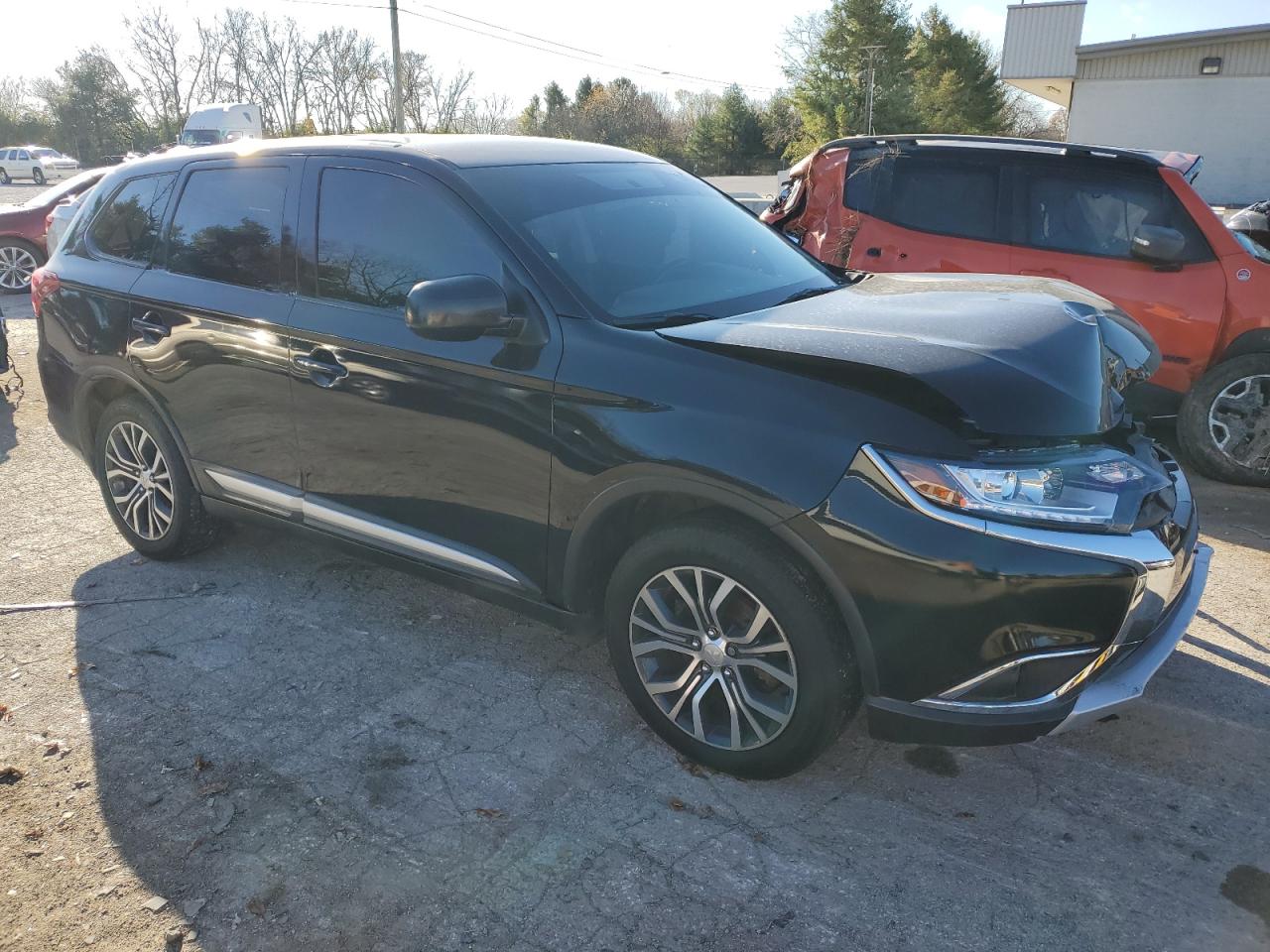 2017 Mitsubishi Outlander VIN JA4AD2A31HZ060318 Copart auction photo, all over damage thumbnail 4