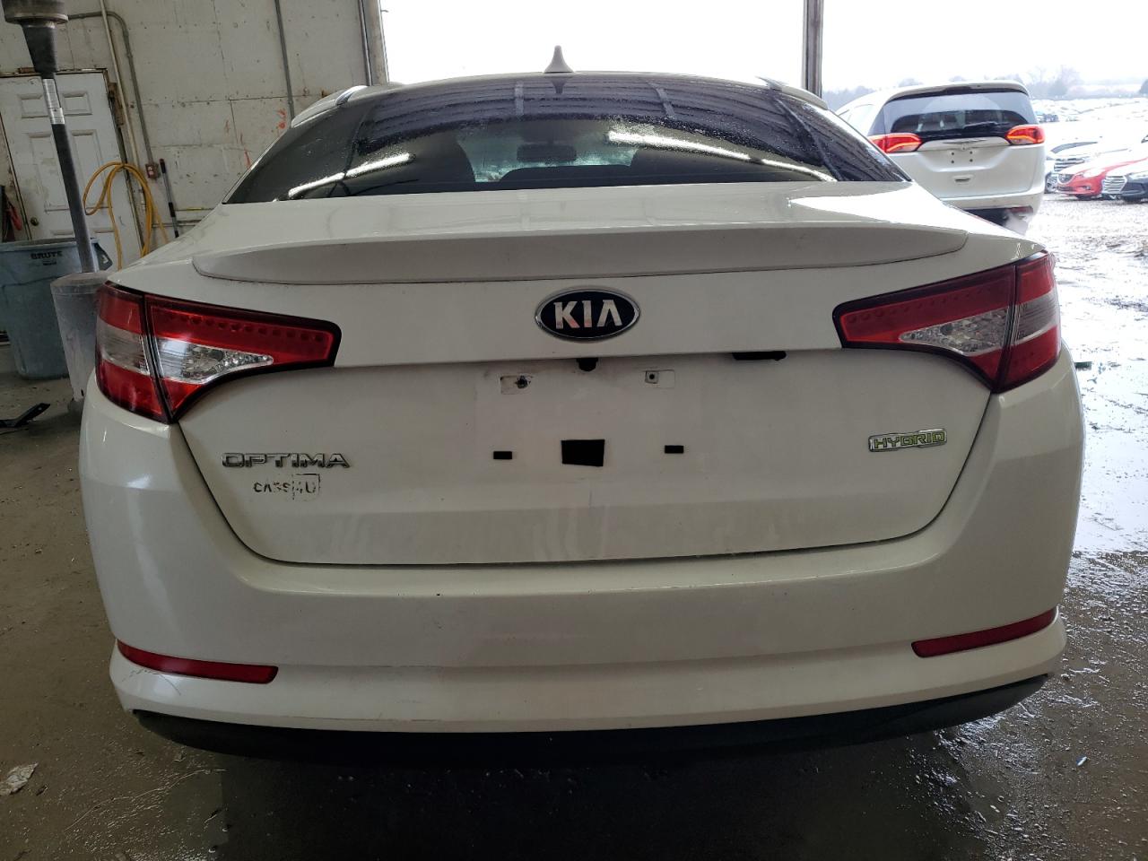 2013 KIA Optima VIN KNAGM4ADXD5047344 Copart auction photo, front end / undercarriage damage thumbnail 6