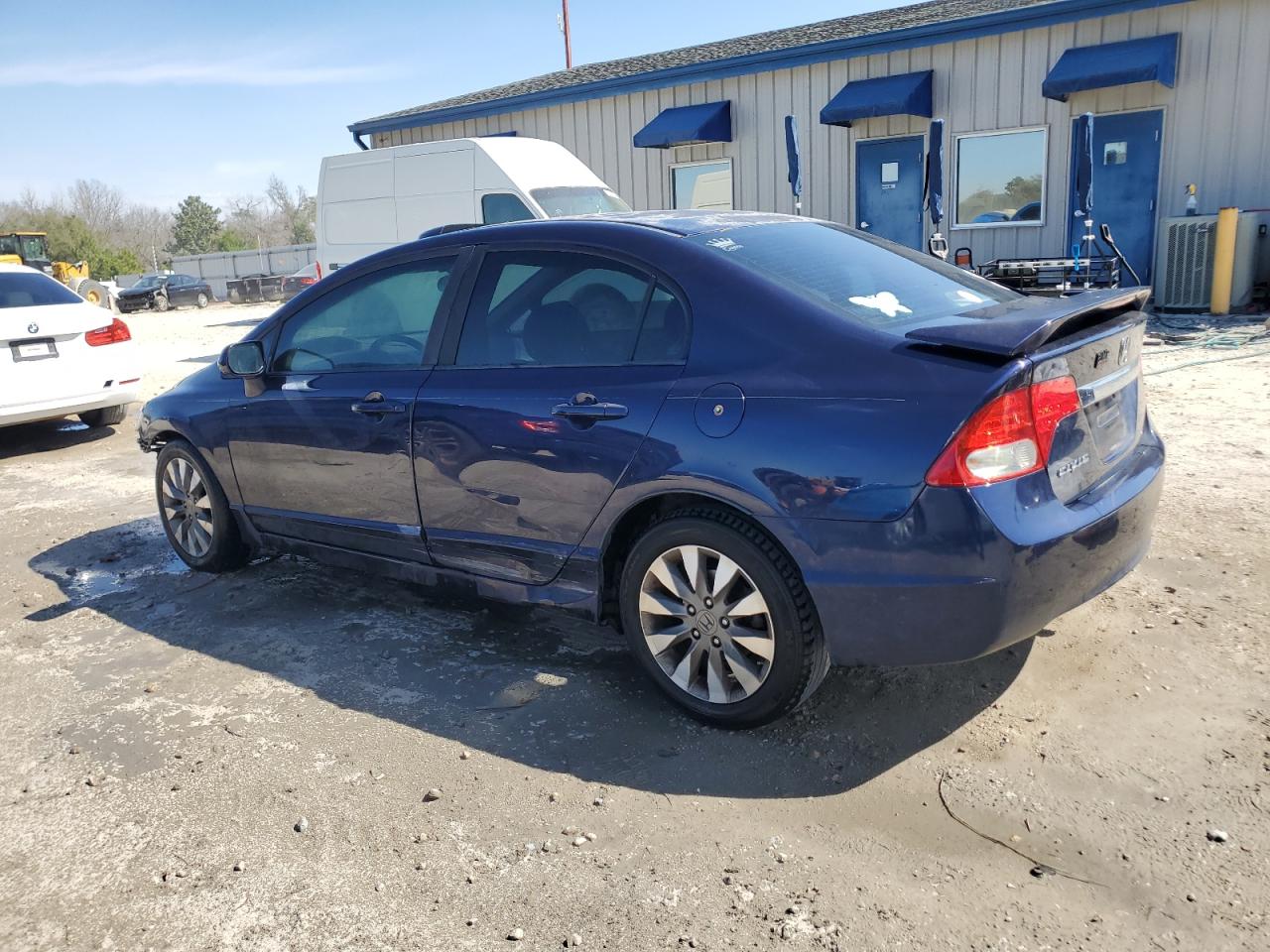 2010 Honda Civic VIN 19XFA1F80AE022521 Copart auction photo, front end / side damage thumbnail 2