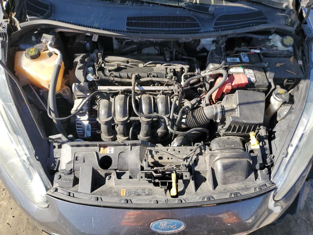2015 Ford Fiesta VIN 3FADP4EJ9FM208492 Copart auction photo, front end / minor dent/scratches damage thumbnail 13
