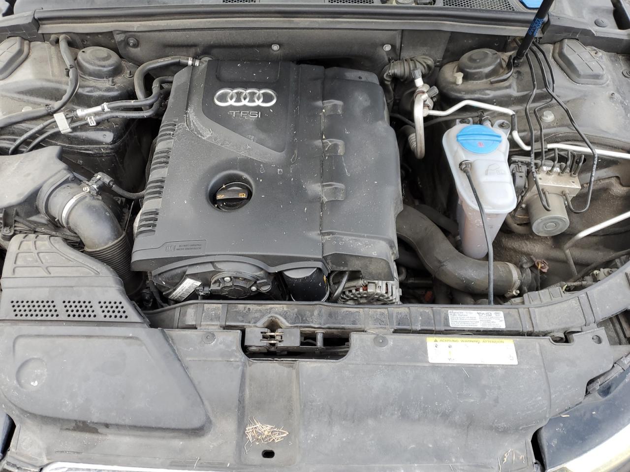 2013 Audi A5 VIN WAULFAFR0DA073082 Copart auction photo, side / front end damage thumbnail 13