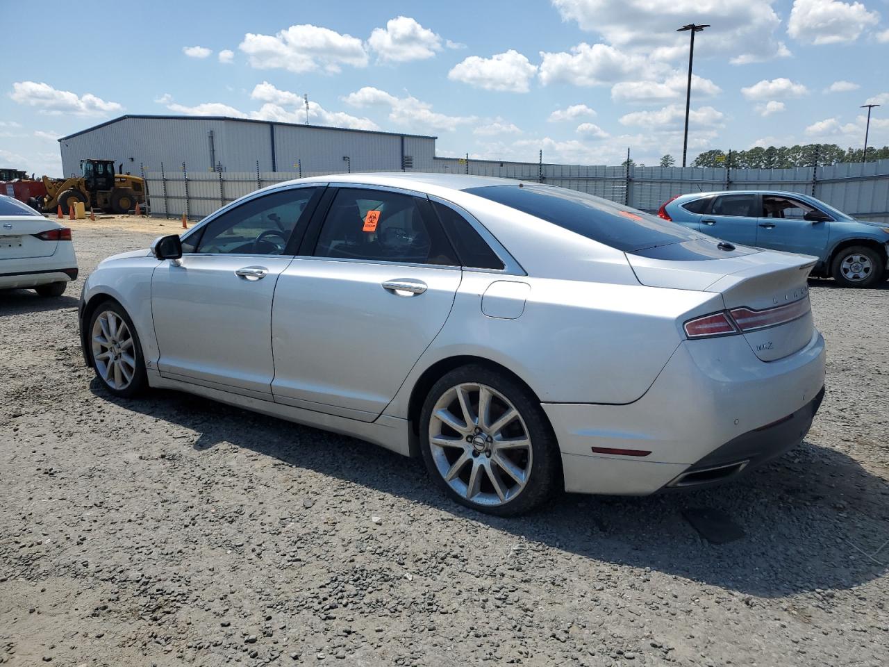 2014 Lincoln MKZ VIN 3LN6L2GKXER822019 Copart auction photo, front end damage thumbnail 2