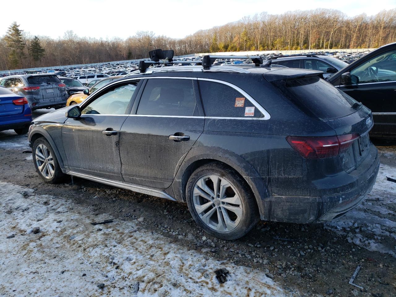 2021 Audi A4 VIN WA18AAF45MA049494 Copart auction photo, front end / side damage thumbnail 2