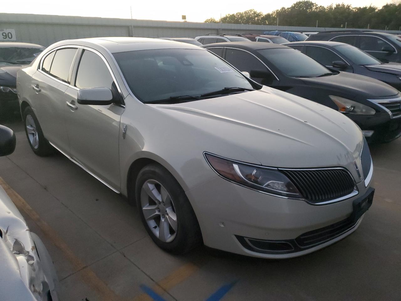 2016 Lincoln MKS VIN 1LNHL9FT9GG603154 Copart auction photo, mechanical / water/flood damage thumbnail 4