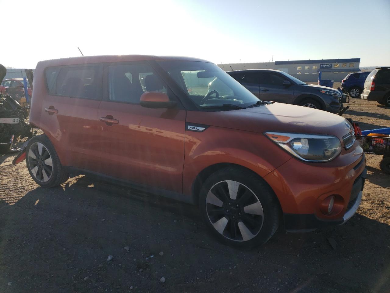 2018 KIA Soul VIN KNDJP3A53J7587525 Copart auction photo, rear end damage thumbnail 4