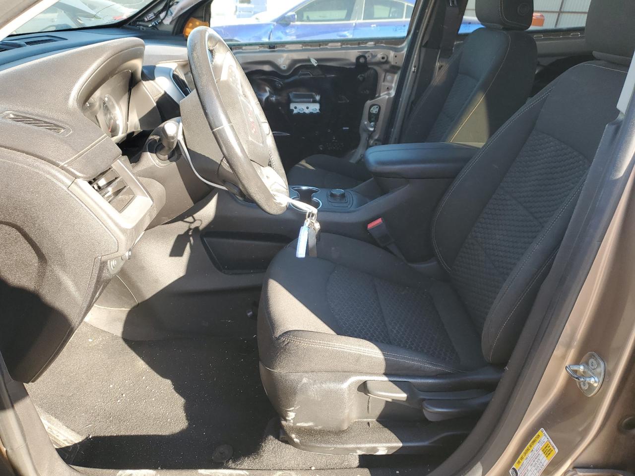 2018 GMC Terrain VIN 3GKALMEV4JL219558 Copart auction photo, front end / side damage thumbnail 7