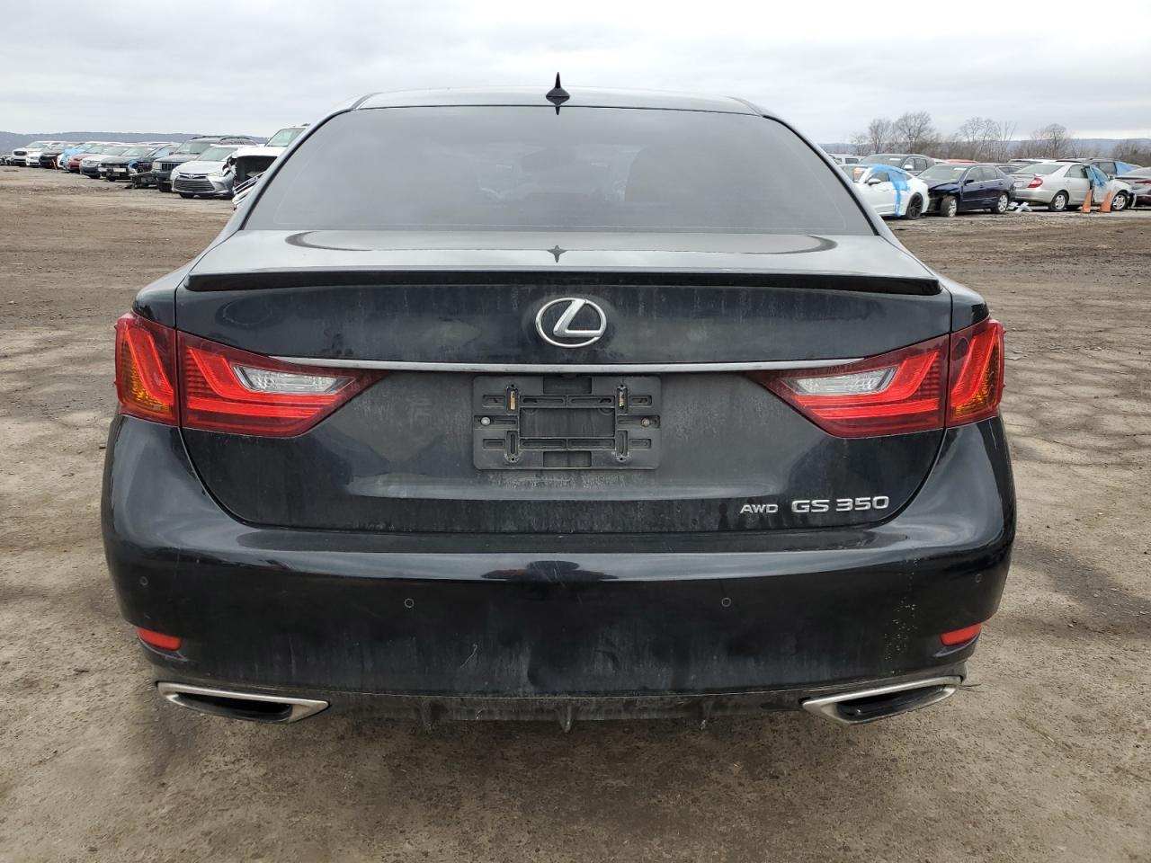 2014 Lexus GS VIN JTHCE1BL0E5026974 Copart auction photo, front end / side damage thumbnail 6