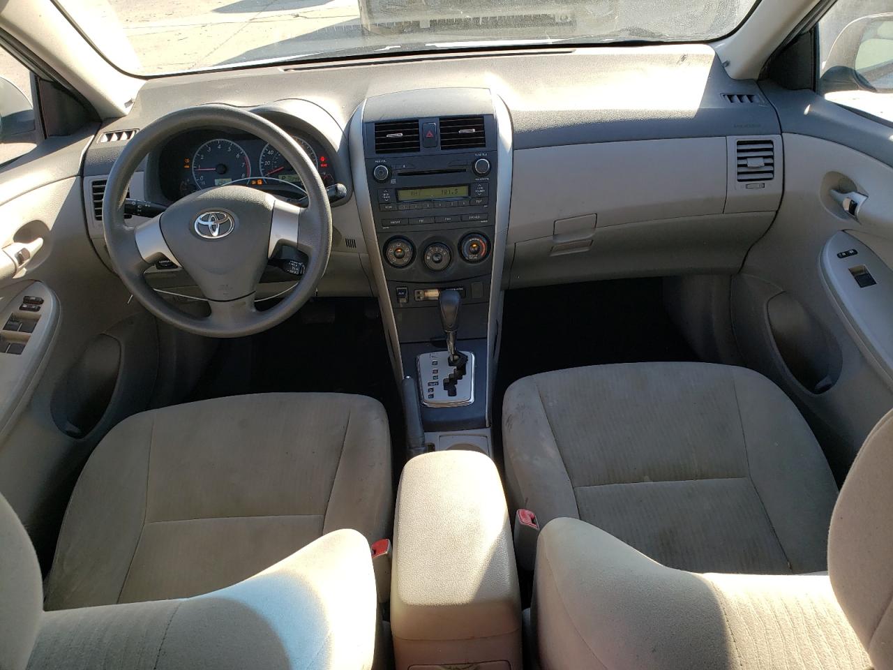 2010 Toyota Corolla VIN 1NXBU4EE7AZ380243 Copart auction photo, front end / side damage thumbnail 8